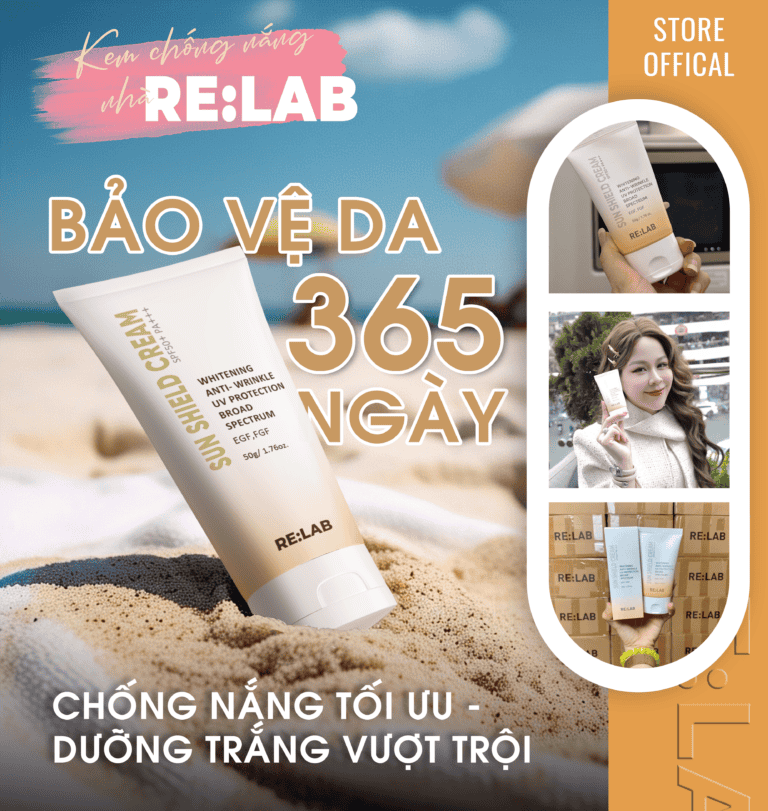Chi tiết KEM CHỐNG NẮNG RE:LAB SUN SHIELD CREAM 50g