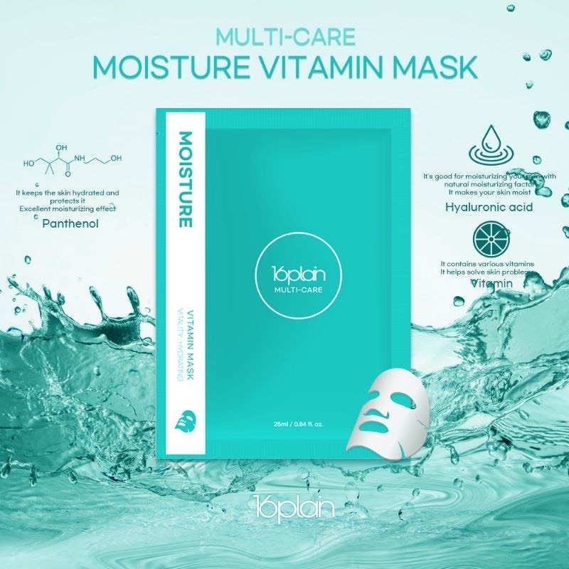 Chi tiết Mặt nạ tế bào gốc nhân sâm phục hồi, trẻ hóa da 16plain Multi-care Plant Stem Cell Skin Renewal Mask