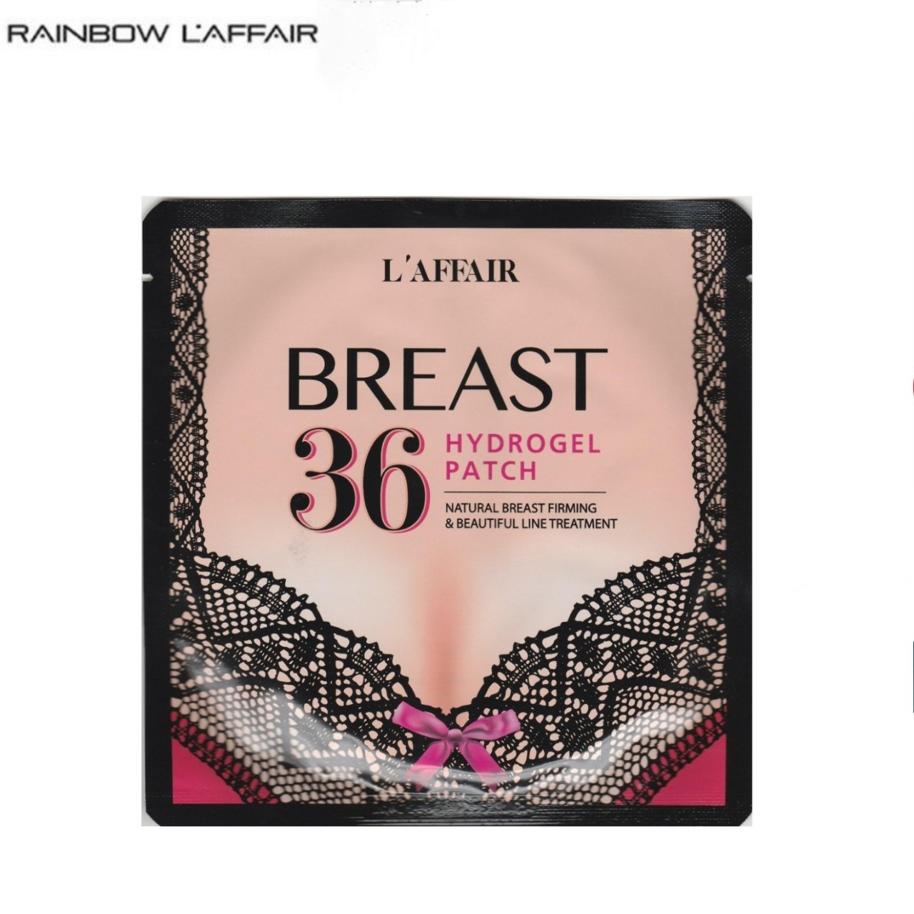 Chi tiết Hộp 5 cặp dán nở ngực, săn chắc, chống chảy xệ Rainbow L'affair Breast 36 Hydrogel Patch